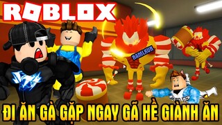 Team Lầy Đi Ăn Gà Gặp Gã Hề Siêu Đô Con Giành Ăn | Ronald 🤡 | Vamy Trần