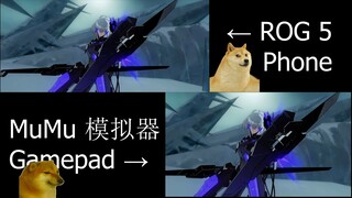 【战双帕弥什 Punishing: Gray Raven】My Phone vs Emulator controls
