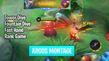 Argus Montage ML (Tower Dive, Solo Kill, Savage, Maniac) Fast Hand
