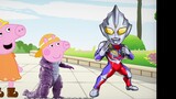 Peppa Pig’s Funny Children’s Version of George’s Dinosaur and Wolf Transformer