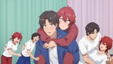 Jun gives biggy back ride to Tomo | Tomo passed out on marathon | Tomo chan is a girl episode 10