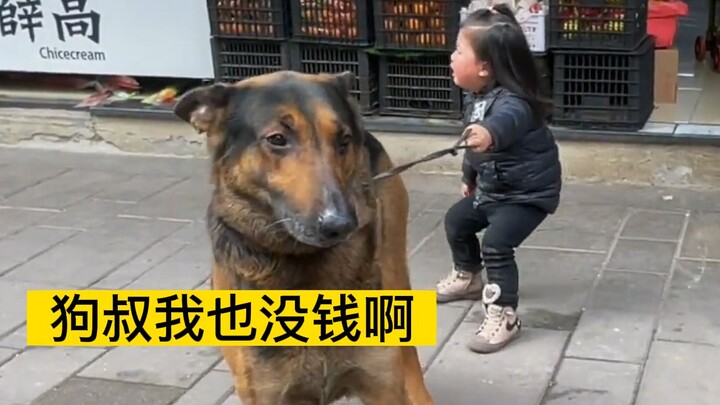 家里有小孩就不要养狗了，对狗不好！