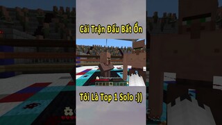 Trận Chiến Bất Ổn Nhất Minecraft Của Anh Đen Xì Xì 🤣 #shorts