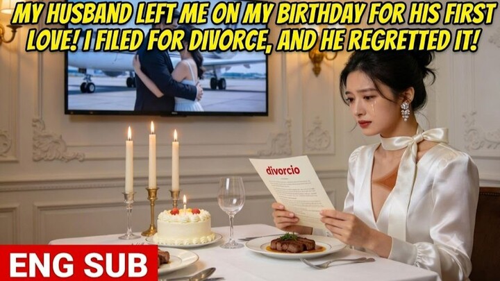 My Husband Left Me on My Birthday for His First Love! I Filed for Divorce, and He Regretted It!