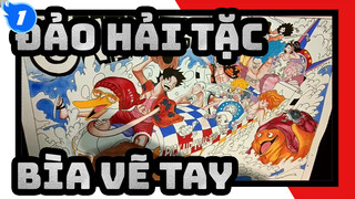 [Đảo hải tặc /Vẽ tay] Bìa vẽ tay màu nước của Eiichiro Oda_1