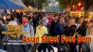 Asian Street Food Bern,lễ hội món ăn đường phố ở Thụy Sĩ @Swiss Nguyen Vlog