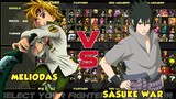 Sasuke VS Meliodas - Full Fight (Mugen) 1080P HD 60 FPS