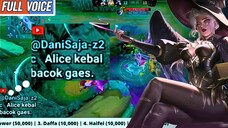 INI DIA, BUILD ALICE KEKEBALAN TUBUH 1 VS 5 GAK MATI-MATI! BUILD ALICE REVAMP 2025