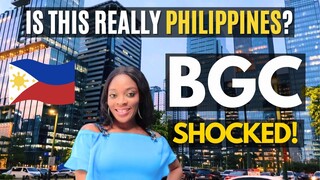 Foreigners FIRST TIME IN BGC (Bonifacio Global City) Manila: Most Modern City in the world?
