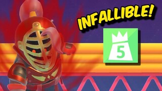 Fall Guys Infallible Burning Sensei ชนะต่อเนื่อง 5 ครั้ง