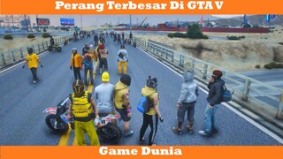 Perang antar geng di GTA V, Lawan anak sebelah !!!