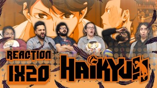 Haikyuu!! - 1x20 Oikawa Toru Is Not A Genius - Group Reaction