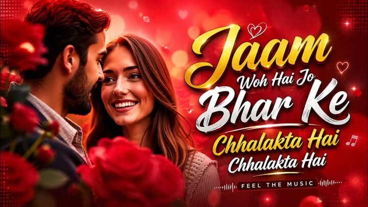 Jaam Woh Hai Jo Bhar Ke Chhalakta Hai Chhalakta Hai | Hindi Romantic Song | Arifin Shuvo