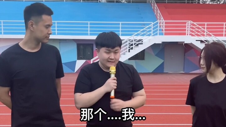 Speechless moments during military training