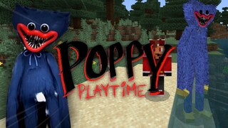 Addon HUGGY WUGGY Poppy Playtime MCPE 1.18 ! Mirip bener kaya asli😱