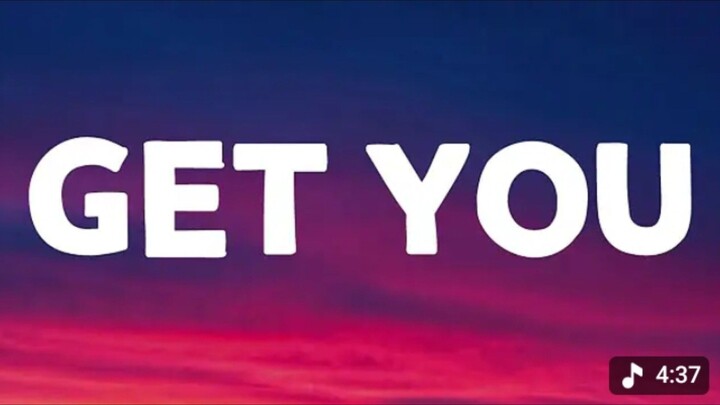 Get You - Daniel Caesar (Lyrics)