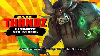 MLBB Update New Thamuz Build and Emblem S25