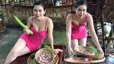 AMAZING COOKING | Why wearing dress to cook |wxk