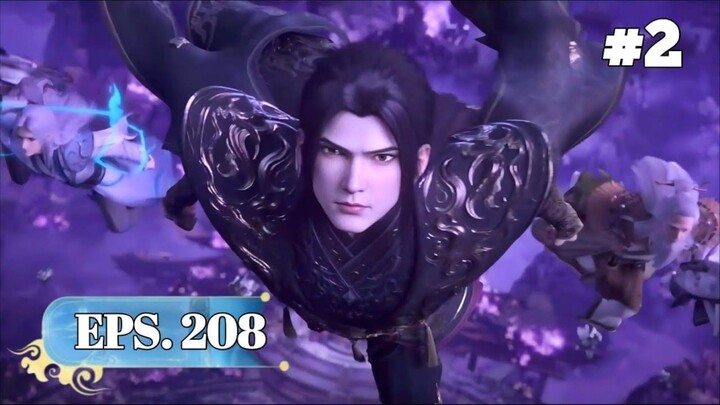 BTTH SEASON 5 EPISODE 208 SUB INDO - API SURGAWI PERINGKAT 2 MEMBUAT KLAN YAO DAN XIAO YAN TAMAT