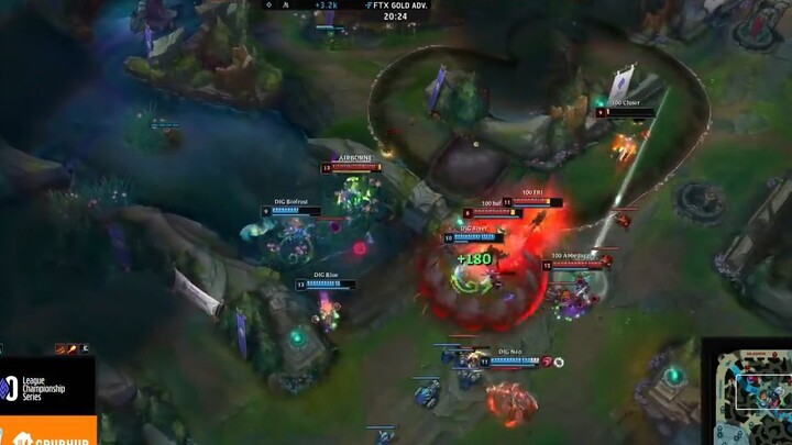 Liên Minh Huyền Thoại Highlights Game 2 _ LCS Lock In Quarterfinals _ 100 Thieves vs Dignitas