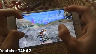 Show Thao tác tay 4 Ngón _ Xử lý nhanh như Hack của TAKAZ ( Handcam PUBG Mobile