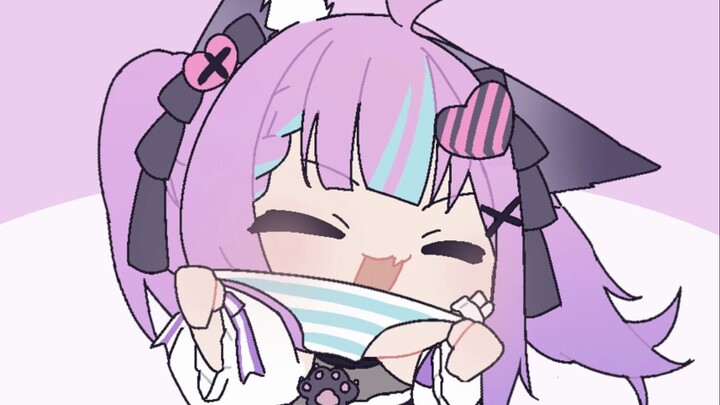 [Matsutake Dance] Blue and white panties? It’s a blue and white hat!!!