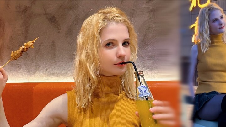 What? Damn Li came to China? She even went to eat barbecue...