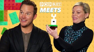 Chris Pratt And Elizabeth Banks Make Animals Out Of LEGO | PopBuzz Meets