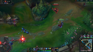 vayne solo 2 dưới bot cực hay trong liên minh #game