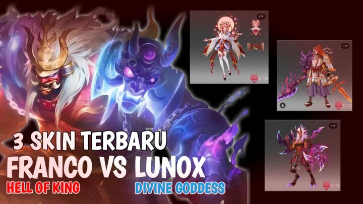 BOCORAN SKIN BARU ARLOT KARRIE DAN ANGELA!!! || FRANCO VS LUNOX SQUAD🔥