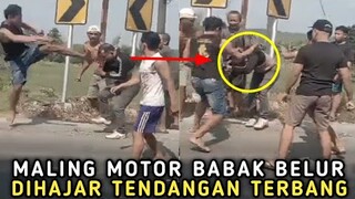 CURANMOR SIAL 2024 || Maling Motor ini Tertangkap Lalu Di Habisi Dengan Tend4ngan Terbang