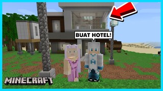 AKUDAP & @LenLen Membuat Hotel Paling Mewah Di Minecraft! PUNYA AKU DI HANCRUIN!