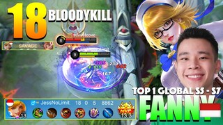 Fanny Perfect SAVAGE! Legendary Fanny is Back! | Former Top 1 Global Fanny By JessNoLimit ~ MLBB