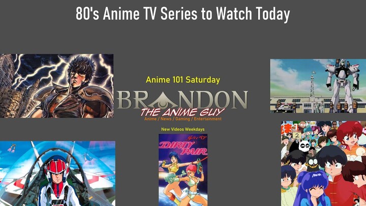 80s Anime TV Series 5 Pack