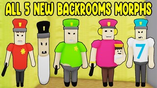 UPDATE - How To Find ALL 5 NEW BACKROOMS MORPHS in Find The Backrooms Morphs