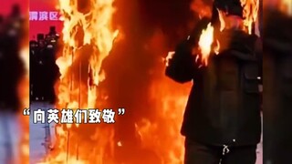 不是每个国家都有中国消防的速度，你永远可以相信中国消防！
