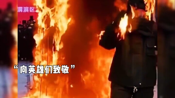 不是每个国家都有中国消防的速度，你永远可以相信中国消防！