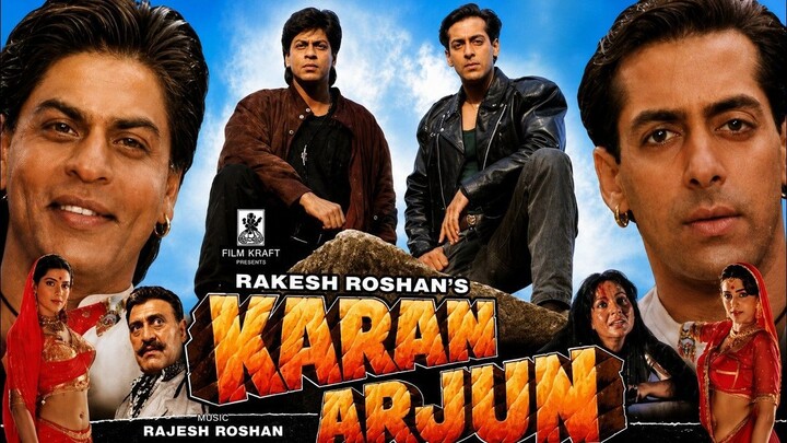 Karan Arjun  1995 - Shahrukh Khan,Salman Khan,Kajol,Mamta Kulkarni