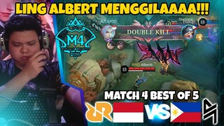 GINI DONG BOSS!! ALBERT DI KASI LING AUTO MENGGILAA COY!! MATCH 4 BO 5