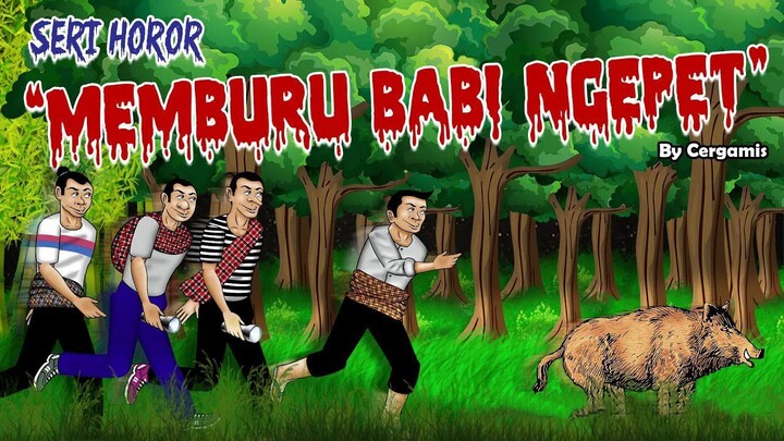 ANIMASI KARTUN HOROR - MEMBURU BABI NGEPET #19