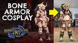 How I finished my Bone Armor Cosplay | Monster Hunter Rise