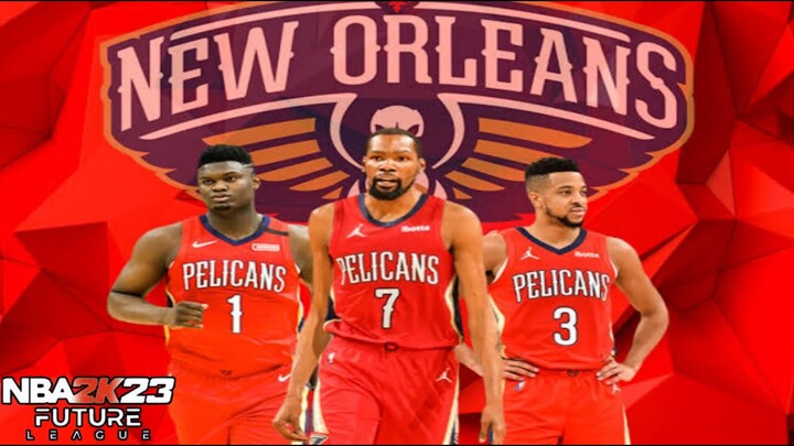 Durant Joins the New Orleans Pelicans I NBA2k23 I NBA Pre Season Game I Warriors vs Pelicans