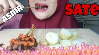 ASMR SATE AYAM DAN LONTONG