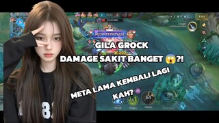 GROCK BRUTAL BAWA GW KE MYTHIC! 🔥 | MLBB Gameplay