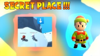 SECRET PLACE in Icy Heights Stumble Guys