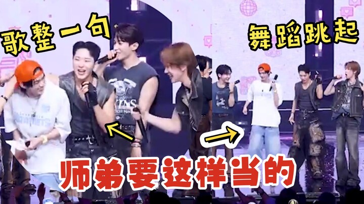 ออสของคิมโดฮุน: ความกดดันจากพี่ชายร่วมสำนักทั้งสิบสามคน ทำหน้าที่พิธีกรเสร็จก็ยังต้องอยู่ทำงานต่อ แถ