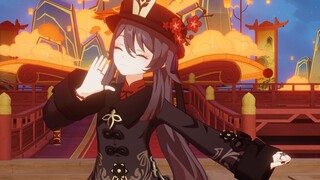 胡桃-桃花笑【翻唱+mmd】