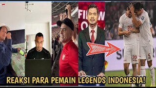 REAKSI PARA PEMAIN LEGEND TIMNAS INDONESIA MELIHAT INDONESIA LOLOS KE PIALA DUNIA 2026