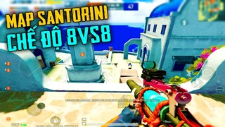 Trải Nghiệm Map Mới Santorini Chế Độ 8 vs 8 || PUBG Mobile