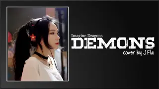 Imagine Dragons - Demons (J. Fla cover)(Lyrics)